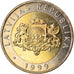 Coin, Latvia, 2 Lati, 1999, MS(65-70), Bi-Metallic, KM:38