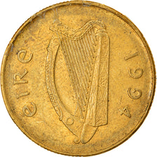 Moneta, REPUBBLICA D’IRLANDA, 20 Pence, 1994, BB, Nichel-bronzo, KM:25