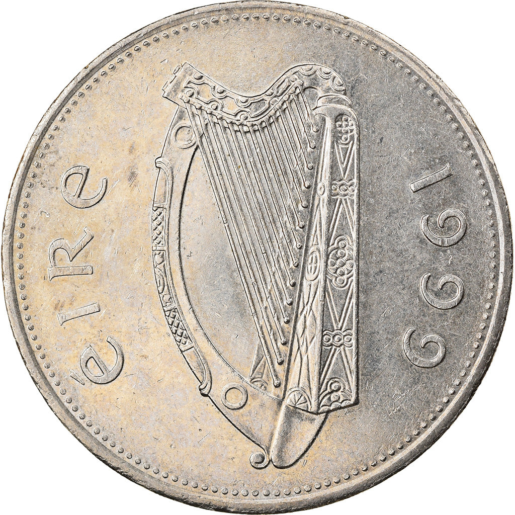 Coin, IRELAND REPUBLIC, Penny, 1999, EF(40-45), Copper-nickel, KM:27
