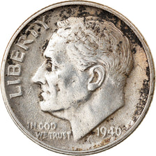 Coin, United States, Roosevelt Dime, Dime, 1946, U.S. Mint, San Francisco