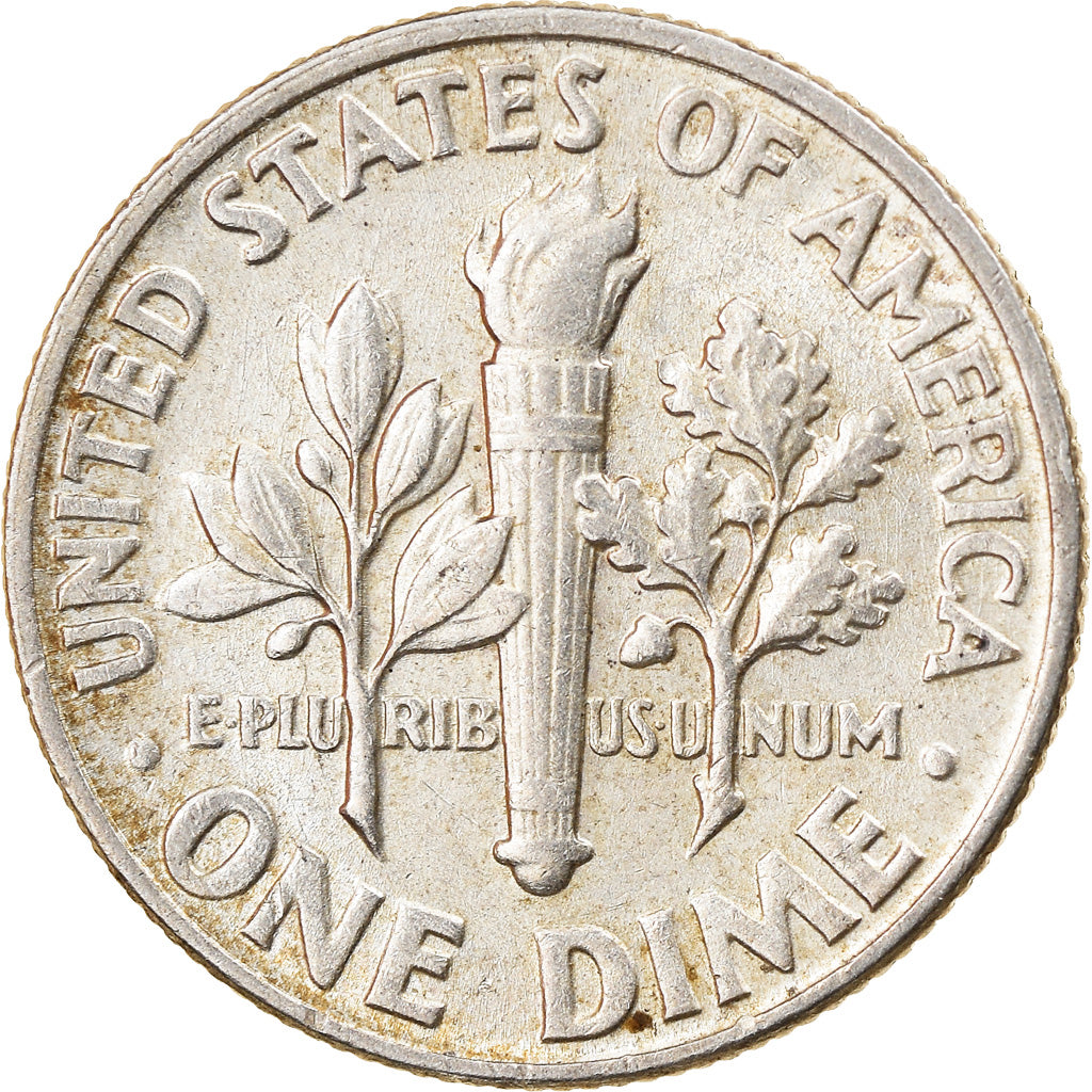 Moneta, Stati Uniti, Roosevelt Dime, Dime, 1961, U.S. Mint, Philadelphia, BB+