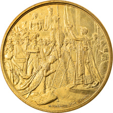 France, Medal, Le sacre de Napoléon Ier par Pie VII, Thiébaud, MS(63)