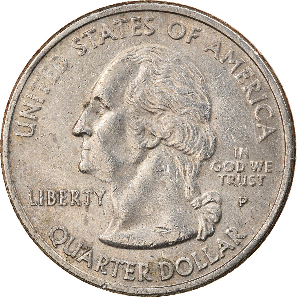 Coin, United States, Quarter, 2001, U.S. Mint, Philadelphia, EF(40-45)