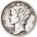 Coin, United States, Mercury Dime, Dime, 1941, U.S. Mint, San Francisco