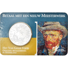 Netherlands, 5 Euro, Vincent Van Gogh, 2003, Utrecht, BU, MS(65-70), Silver