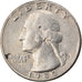 Moeda, Estados Unidos da América, Washington Quarter, Quarter, 1980, U.S. Mint