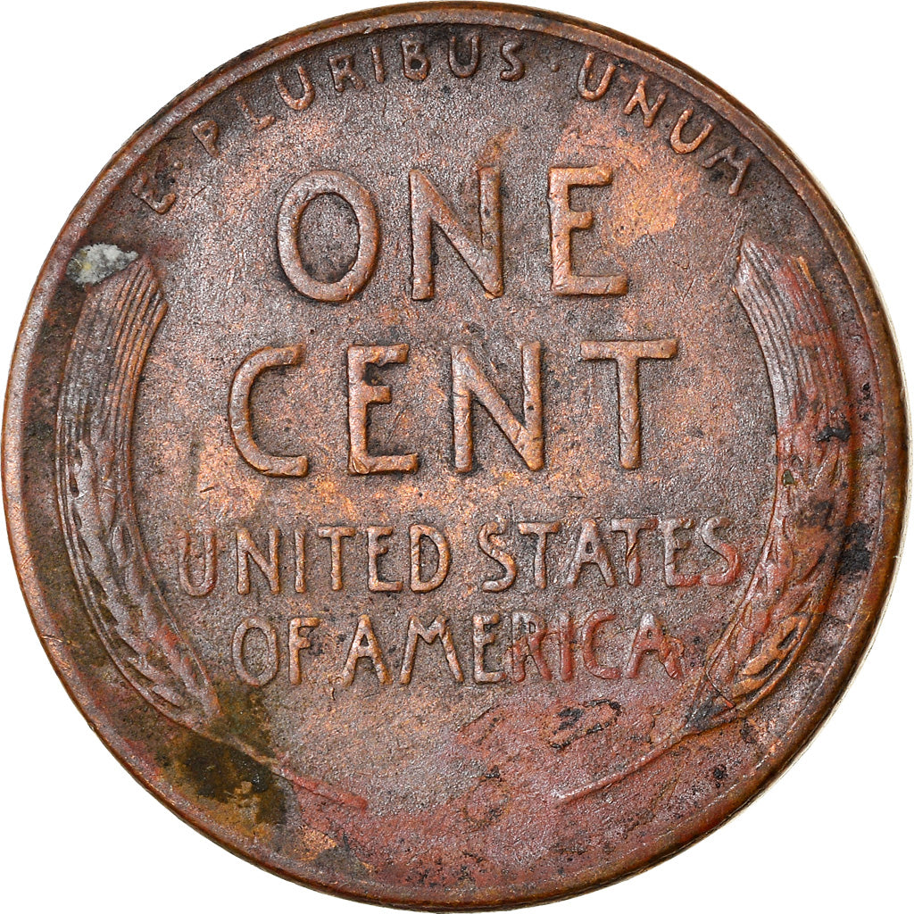 Coin, United States, Lincoln Cent, Cent, 1944, U.S. Mint, Philadelphia