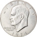 Coin, United States, Eisenhower Dollar, Dollar, 1974, U.S. Mint, Philadelphia