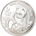 Coin, CHINA, PEOPLE'S REPUBLIC, "Panda" Silver Bullion Coinage 1990, 10 Yüan