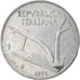 Moneda, Italia, 10 Lire, 1972, Rome, BC+, Aluminio, KM:93