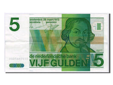 Banknote, Netherlands, 5 Gulden, 1973, AU(55-58)