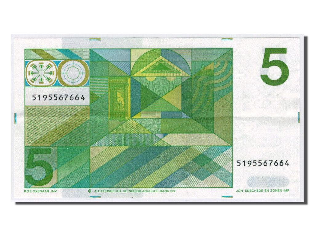 Billet, Pays-Bas, 5 Gulden, 1973, SUP