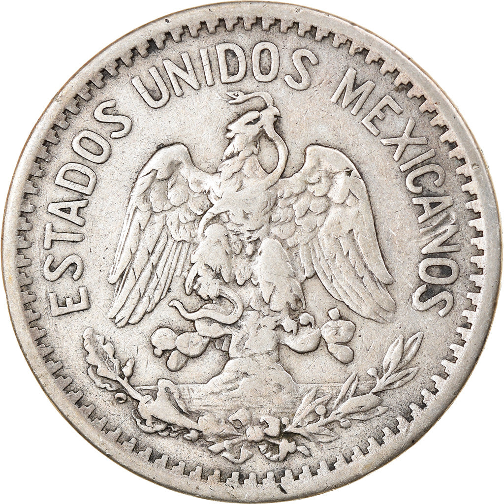 Coin, Mexico, 50 Centavos, 1906, Mexico City, EF(40-45), Silver, KM:445