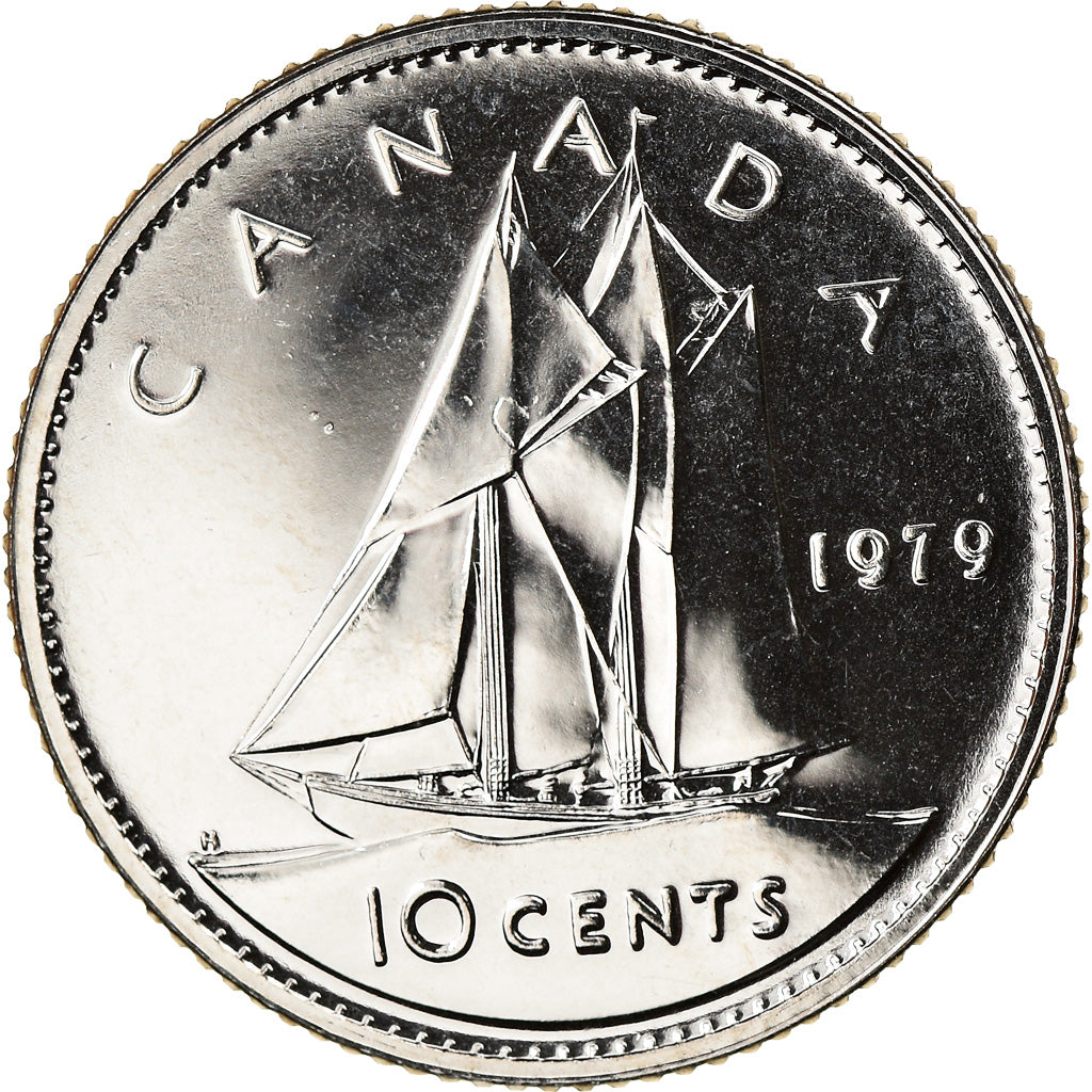 Monnaie, Canada, Elizabeth II, 10 Cents, 1979, Royal Canadian Mint, Ottawa, FDC