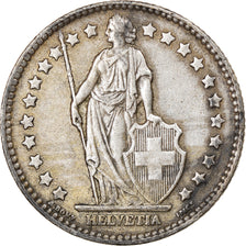 Coin, Switzerland, Franc, 1962, Bern, EF(40-45), Silver, KM:24