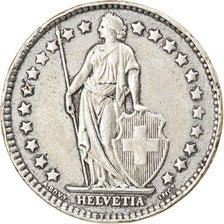 Coin, Switzerland, Franc, 1963, Bern, EF(40-45), Silver, KM:24