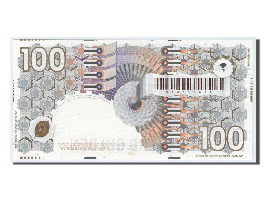 Paesi Bassi, 100 Gulden, 1992, FDS