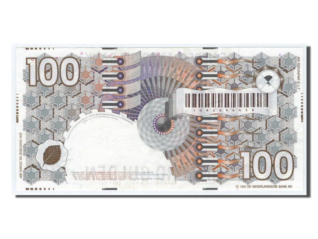 Paesi Bassi, 100 Gulden, 1992, SPL