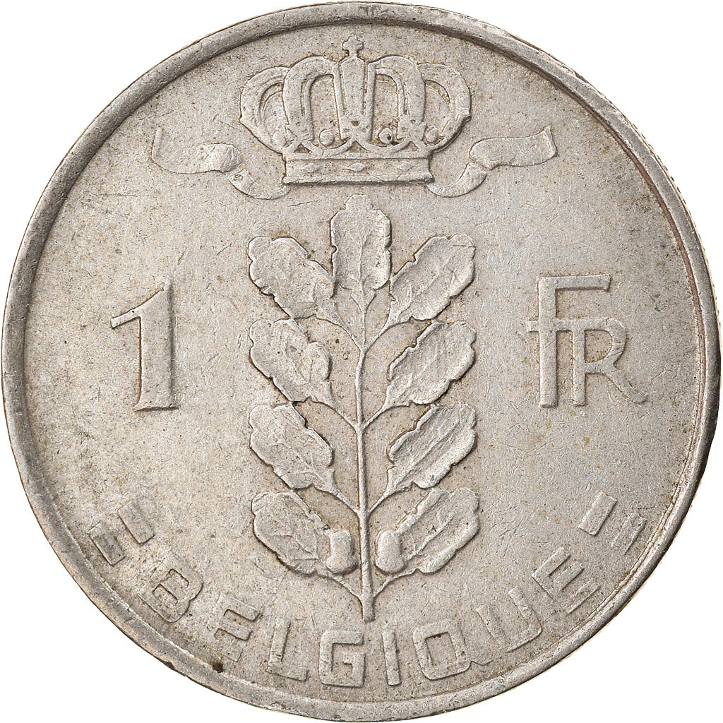 Coin, Belgium, Franc, 1951, VF(30-35), Copper-nickel, KM:143.1