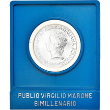 Coin, Italy, 500 Lire, 1981, Rome, Virgil, MS(65-70), Silver, KM:110