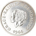 Coin, Monaco, 10 Francs, 1966, MS(63), Silver, KM:M1, Gadoury:MC 154