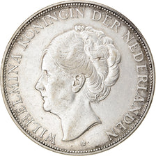Coin, Netherlands, Wilhelmina I, 2-1/2 Gulden, 1930, EF(40-45), Silver, KM:165