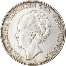 Coin, Netherlands, Wilhelmina I, 2-1/2 Gulden, 1931, EF(40-45), Silver, KM:165