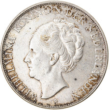 Coin, Netherlands, Wilhelmina I, 2-1/2 Gulden, 1938, EF(40-45), Silver, KM:165