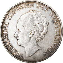 Coin, Netherlands, Wilhelmina I, 2-1/2 Gulden, 1939, Utrecht, EF(40-45), Silver