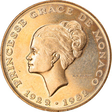 Monnaie, Monaco, Rainier III, 10 Francs, 1982, SUP, Copper-Nickel-Aluminum
