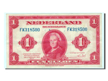 Banknote, Netherlands, 1 Gulden, 1943, AU(55-58)