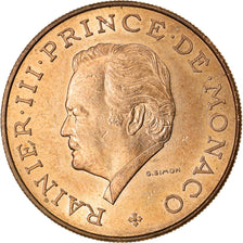 Coin, Monaco, Rainier III, 10 Francs, 1974, EF(40-45), Copper-Nickel-Aluminum