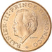 Münze, Monaco, Rainier III, 10 Francs, 1976, SS, Copper-Nickel-Aluminum