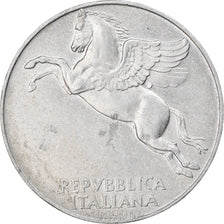 Coin, Italy, 10 Lire, 1948, Rome, VF(30-35), Aluminum, KM:90