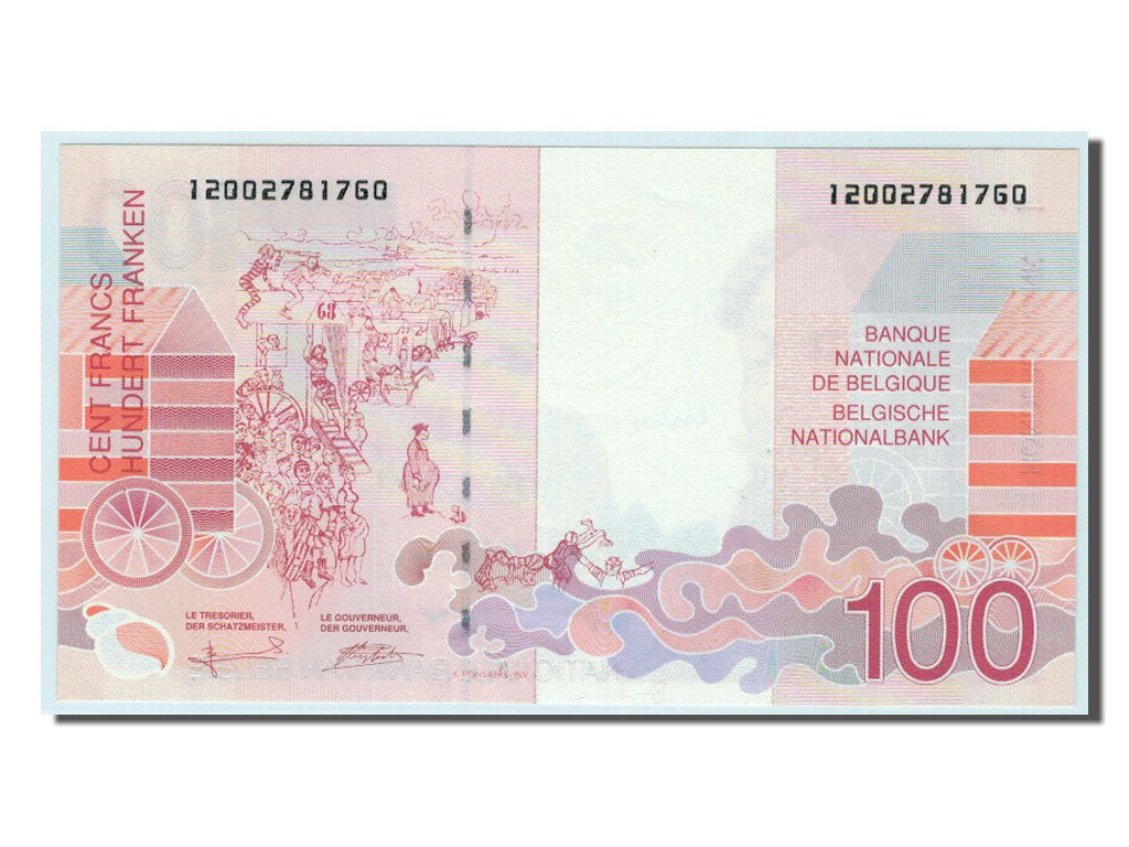 Belgio, 100 Francs, FDS
