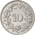 Münze, Schweiz, 10 Rappen, 1936, Bern, SS, Nickel, KM:27b