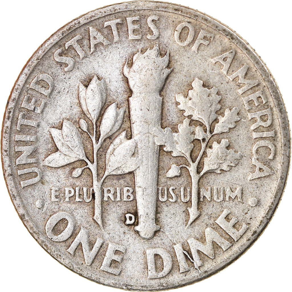 Coin, United States, Roosevelt Dime, Dime, 1953, U.S. Mint, Denver, EF(40-45)