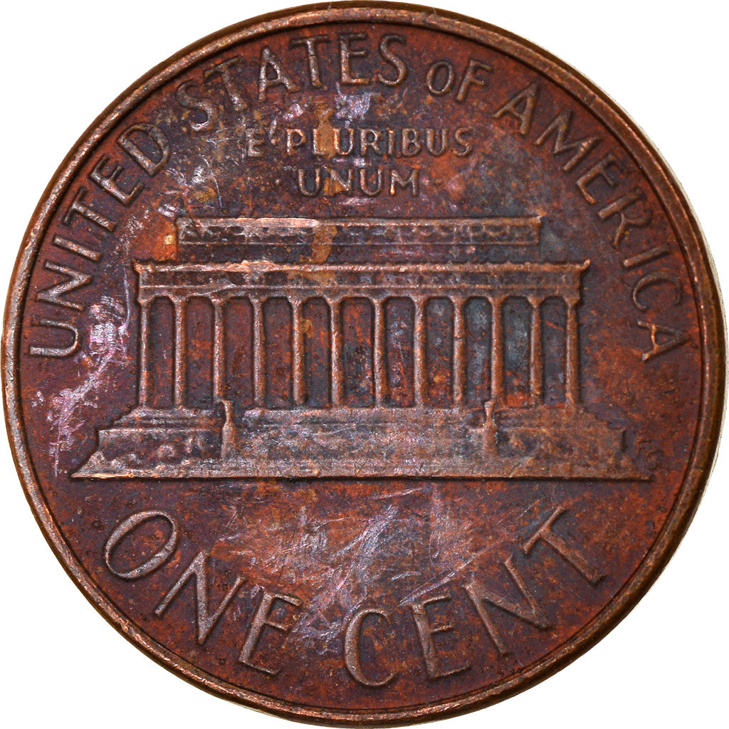 Coin, United States, Lincoln Cent, Cent, 1976, U.S. Mint, Philadelphia