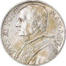 Coin, VATICAN CITY, Pius XI, 10 Lire, 1934, Rome, AU(50-53), Silver, KM:8