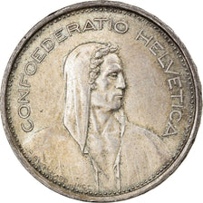 Coin, Switzerland, 5 Francs, 1969, Bern, EF(40-45), Silver, KM:40