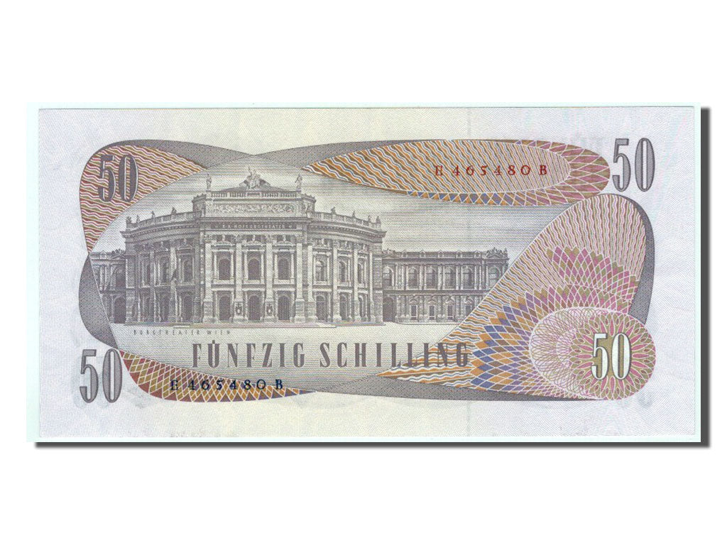 Austria, 50 Schilling, 1970, KM #143a, UNC(65-70), E