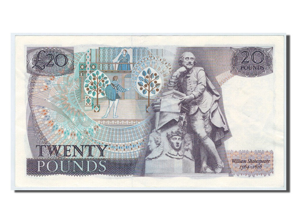 Great Britain, 20 Pounds, KM #380b, UNC(63), C48