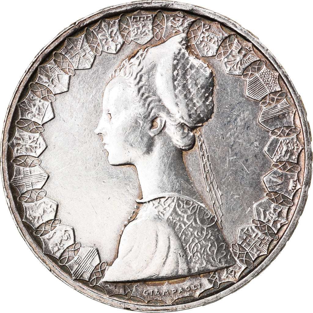 Coin, Italy, 500 Lire, 1958, Rome, EF(40-45), Silver, KM:98