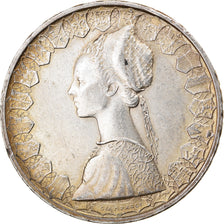 Coin, Italy, 500 Lire, 1958, Rome, EF(40-45), Silver, KM:98