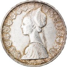 Coin, Italy, 500 Lire, 1959, Rome, EF(40-45), Silver, KM:98