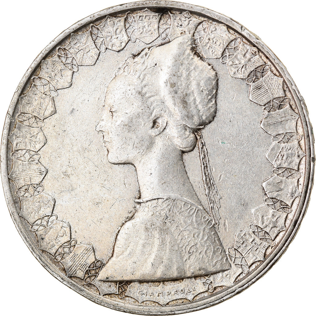 Coin, Italy, 500 Lire, 1960, Rome, EF(40-45), Silver, KM:98
