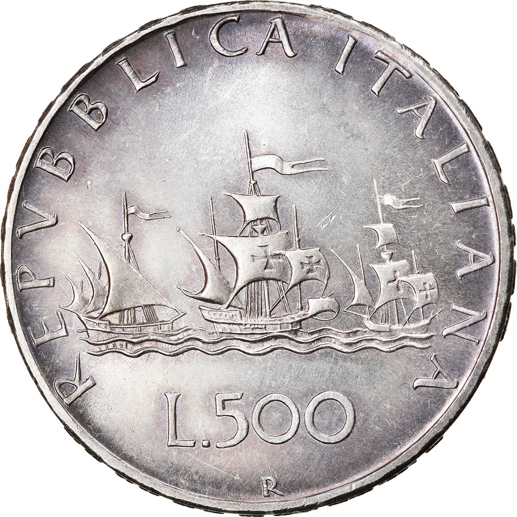 Coin, Italy, 500 Lire, 1970, Rome, AU(50-53), Silver, KM:98