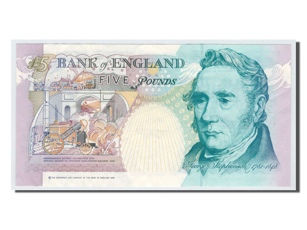 Gran Bretagna, 5 Pounds, 1991, SPL-