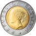 Monnaie, Italie, 500 Lire, 1995, Rome, TTB+, Bi-Metallic, KM:111