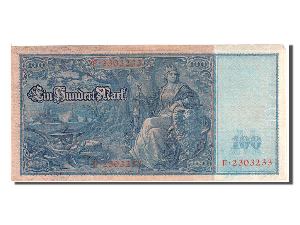 Germany, 100 Mark, 1910, KM #42, AU(50-53), F2303233
